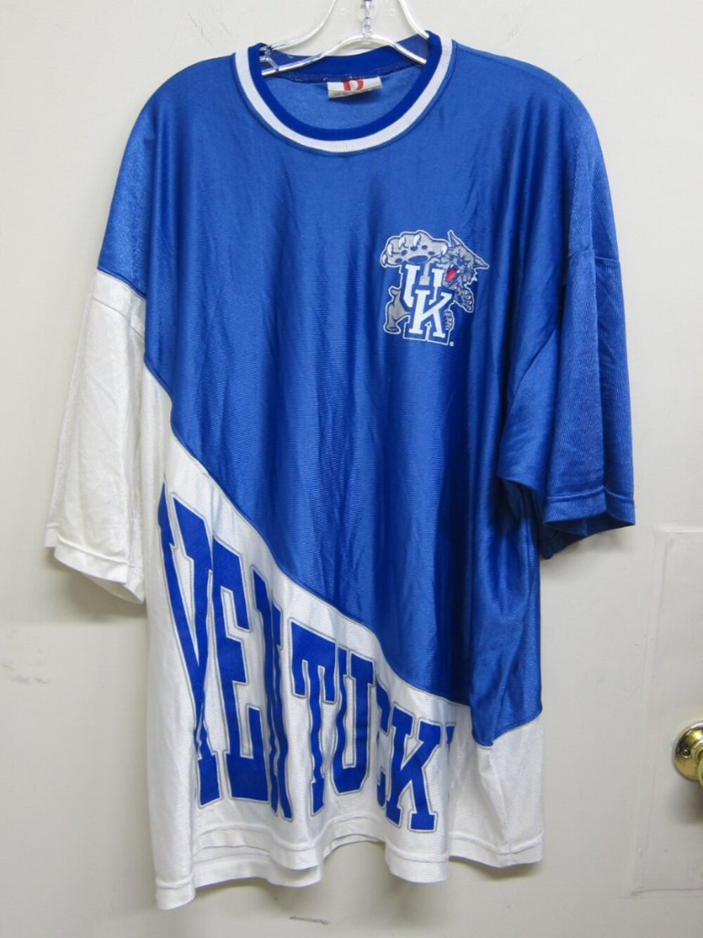 Vintage 80's-90's Dodger Brand Sports Mens LG. Kentucky Wildcats Practice Jersey